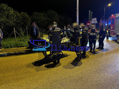 Ηλεία: Τροχαίο με έναν σοβαρά τραυματία ...