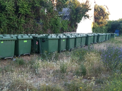 Κρύβουν τους κάδους στον Δήμο Ρίου