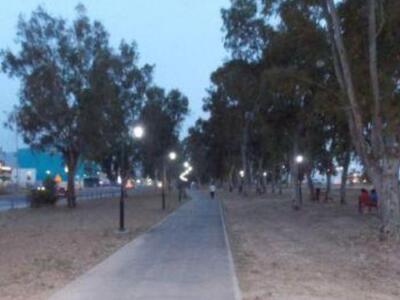 Πάτρα: Το πάρκο της Ακτής Δυμαίων φωταγω...