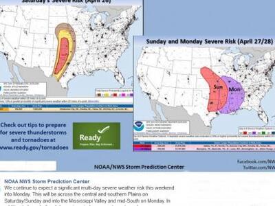 Προειδοποίηση για επικίνδυνα καιρικά φαι...