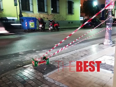 Πάτρα: Έπεσαν σοβάδες στη Μαιζώνος – Ευτ...