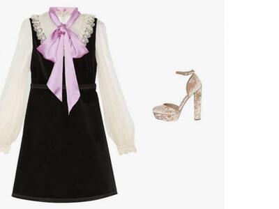 Mίνι Gucci με βραχιολέ παπούτσι River Island