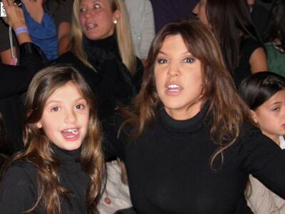 Η Βάνα Μπάρμπα με την κόρη της, Φαίδρα π...