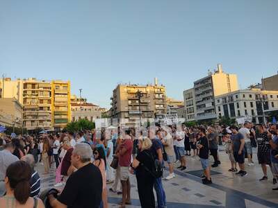 Πάτρα: Νέα συγκέντρωση από τους αντιεμβο...