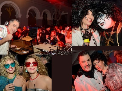 To αδιαχώρητο στο καθιερωμένο 80s party!...