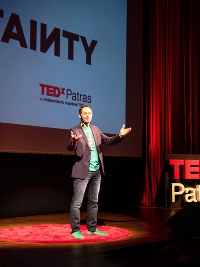 Ο οικοδεσπότης του TEDxPatras 2019, Θοδωρής Αναγνωστόπουλος