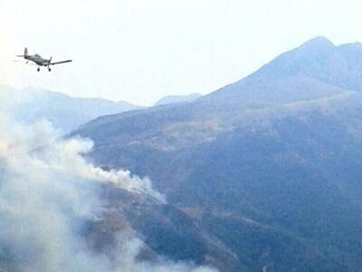 Ρεκόρ πτήσεων για τα πυροσβεστικά αεροσκ...