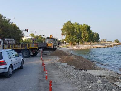 Πάτρα: Ξεκίνησε η διαμόρφωση της πλαζ κα...