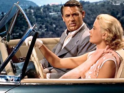 Με την Γκρέις Κέλι στο φιλμ "To Cat...