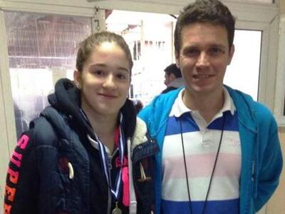 Κολύμβηση: Η Νεφέλη Δρακοπούλου ασημένιο...