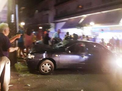 Τροχαίο με δύο τραυματίες στο κέντρο του...