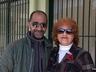 Κώστας Μακρής και Κατερίνα Κουμπουρλή