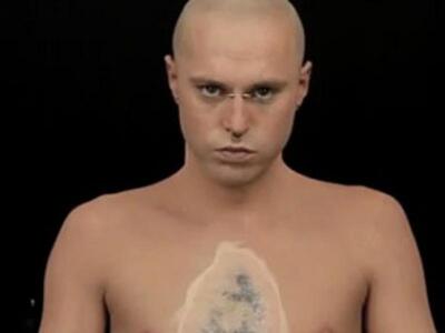 O Rick Genest φοράει το καλύτερο make-up...