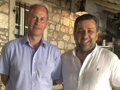 Στην Κέρκυρα για διακοπές ο πρίγκιπας Eν...