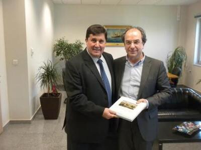 Πάτρα: Επίσκεψη Νίκου Οικονομόπουλου στον ΟΛΠΑ