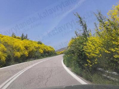 Καλάβρυτα: Απόλαυση ο δρόμος την εποχή τ...