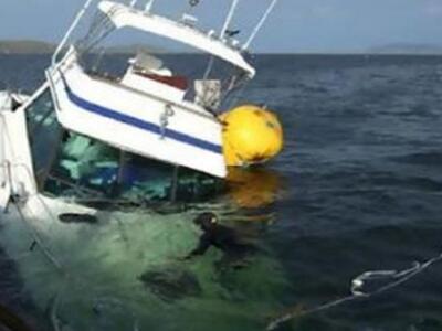  Βυθίστηκε αγκυροβολημένο σκάφος στην Πρέβεζα