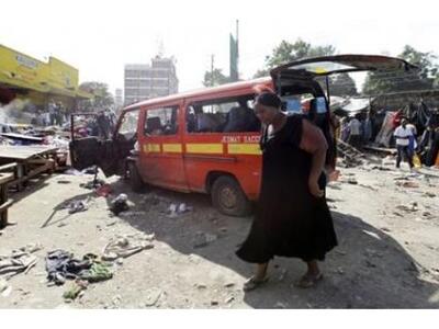 Διπλή έκρηξη στην καρδιά του Ναϊρόμπι με...