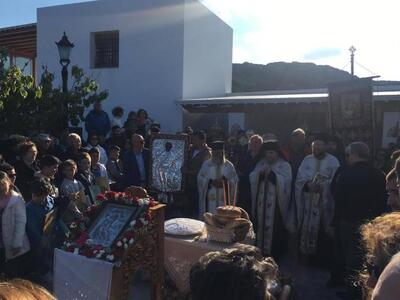 Οι Σκυριανοί τίμησαν τον προστάτη τους Ά...