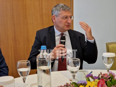 O διοικητής της Εθνικής Τράπεζας κ. Μυλωνάς