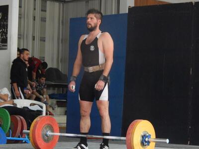 O Γιώργος Τρυπαναγνωστόπουλος και η άρση βαρών