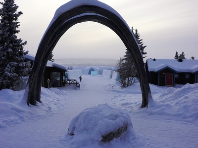 Έτοιμο και πάλι το ξενοδοχείο πάγου