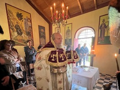 Με θρησκευτική κατάνυξη η Πανηγυρική Θεί...