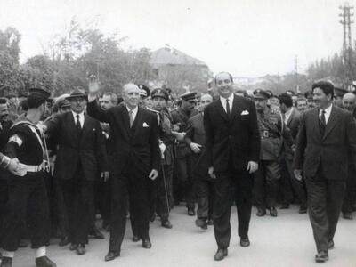 1η Δεκεμβρίου του 1963, επίσκεψη με τον ...