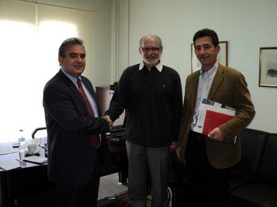 Συναντήσεις Τ. Αποστολόπουλου στην Κέρκυρα