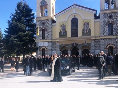 Συγκινητικό το τελευταίο αντίο στην Αλεξ...