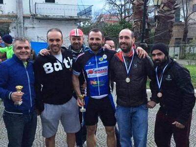 Οι αθλητές του ΠΟΠ στο "Γαλατάς Roa...