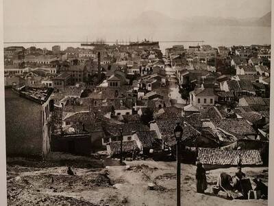 Άποψη της Πάτρας από την Άνω Πόλη (1904)