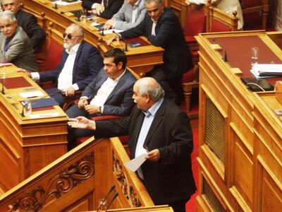 Θερμό επεισόδιο Βούτση με Μητσοτάκη και ...