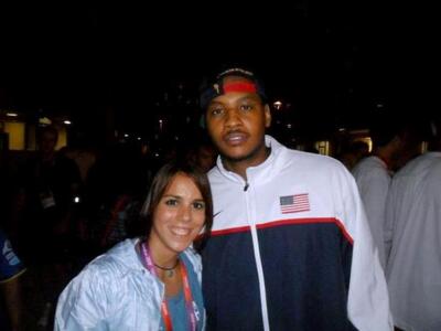 Με τον Carmelo Anthony