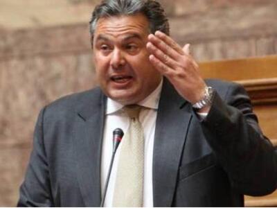 Καμμένος συμφωνεί με Τσίπρα για το θέμα ...