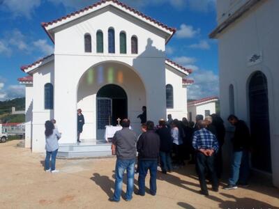 Τελέστηκαν τα θυρανοίξια του Ι.Ν. Προφήτ...