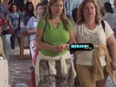 Η Εφη Θώδη βολτάρει στα Ματογιάνια της Μ...