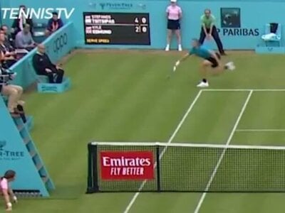 Ο Τσιτσιπάς χτύπησε κριτή με μπαλάκι! * ...