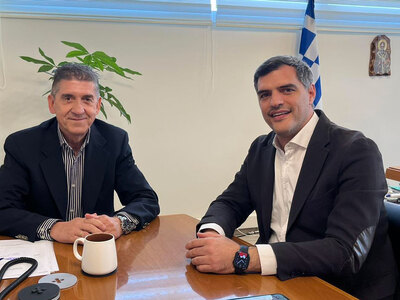 Συνάντηση του Πολιτευτή ΝΔ Αχαΐας Ανδρέα...