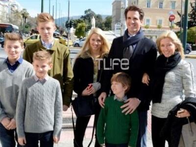 Μαρί Σαντάλ: Οικογενειακές στιγμές με φό...