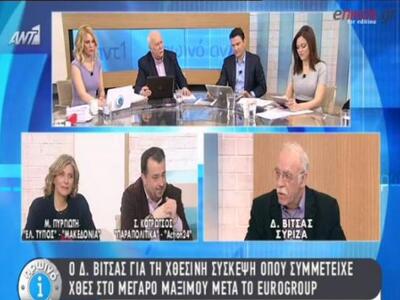 Βίτσας: Δεν ζητάμε παράταση του μνημονια...