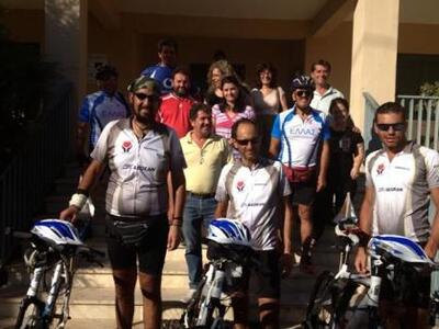 Στα Σαγέικα οι « Ποδηλάτες Αγάπης »