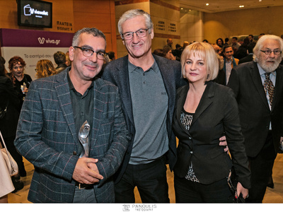 Ο Θοδωρής Αμπαζής και ο Βαγγέλης Θεοδωρόπουλος.