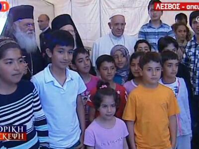 Με ένα τραγούδι υποδέχθηκαν τους Προκαθή...