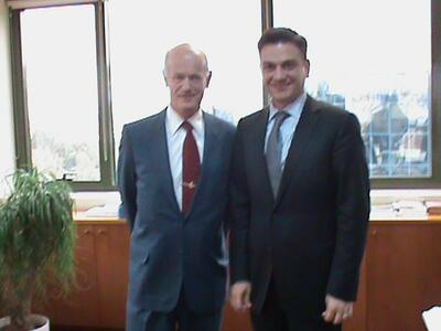 Συνάντηση Υφ. ΠΕΚΑ, Θάνου Μωραΐτη με τον...