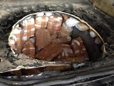 Φλώρινα: Έκρυβε 37 κιλά κάνναβης στη ρεζέρβα!