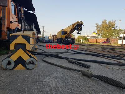 Μεταφέρθηκε με ειδικό γερανό που κινείτα...