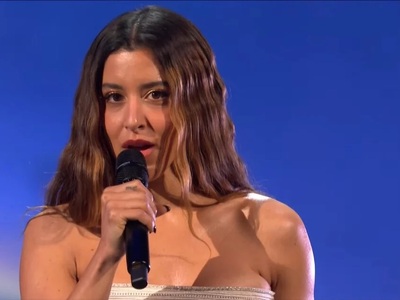 Eurovision 2025: Η Μαρίνα Σάττι ερμήνευσ...