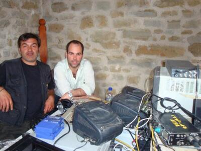 Μαζί με τον Πατρινό καμεραμάν Περικλή Αγ...