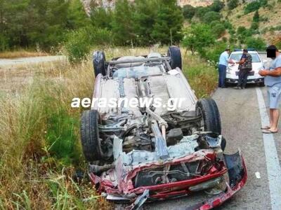 Ανετράπη ΙΧ στη εθνική Ιωαννίνων – Αντιρ...